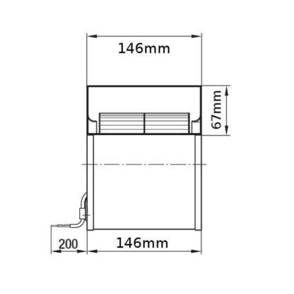 4160148 VENTILATORE CENTRIFUGO EBM ORIGINALE MCZ POLAR NOVA ... - immagine 3