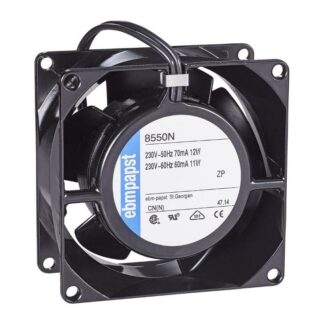 EBM8550N VENTILATORE ASSIALE CON STRUTTURA E ROTORE IN METALLO