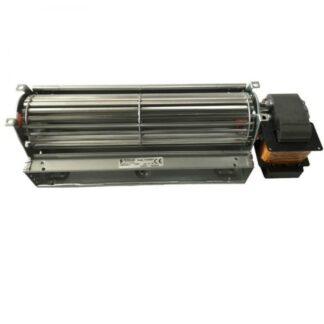 TANGENZIALE VENTILATORE ARIA PER STUFA A PELLET DIAMETRO VENTOLA Ø 60MM   LUNGHEZZA TOT 330mm