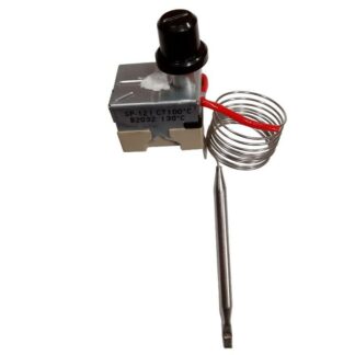 14704001 TERMOSTATO CAPILLARE A RIARMO MANUALE PER STUFE E CALDAIE A PELLET