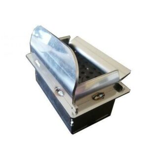 901564500 BRACIERE STUFE 11-13 KW INOX EVACALOR-PUNTOFUOCO