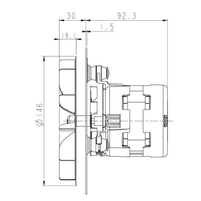 Estrattore - aspiratore fumi PL20CE0120 - immagine 3
