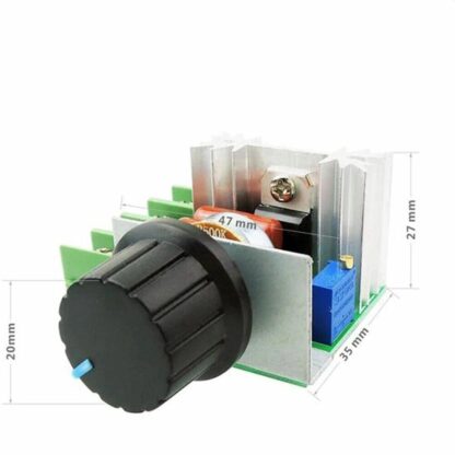 Driver AC 2000W 220V dimmer regolatore di velocità giri speed controller - immagine 4
