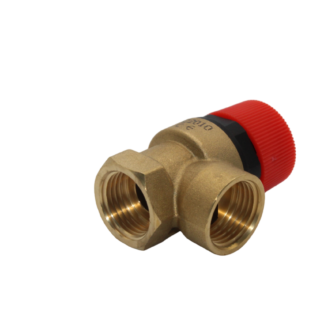 Valvola di sicurezza ordinaria, attacchi FF 1/2″ 3 BAR