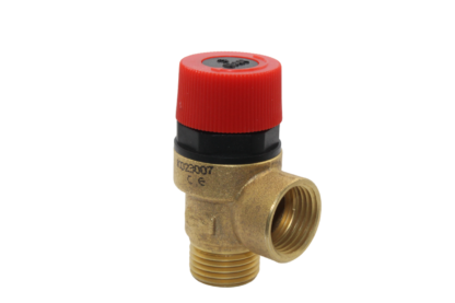 Valvola di sicurezza ordinaria, attacchi MF 1/2″ 3 BAR